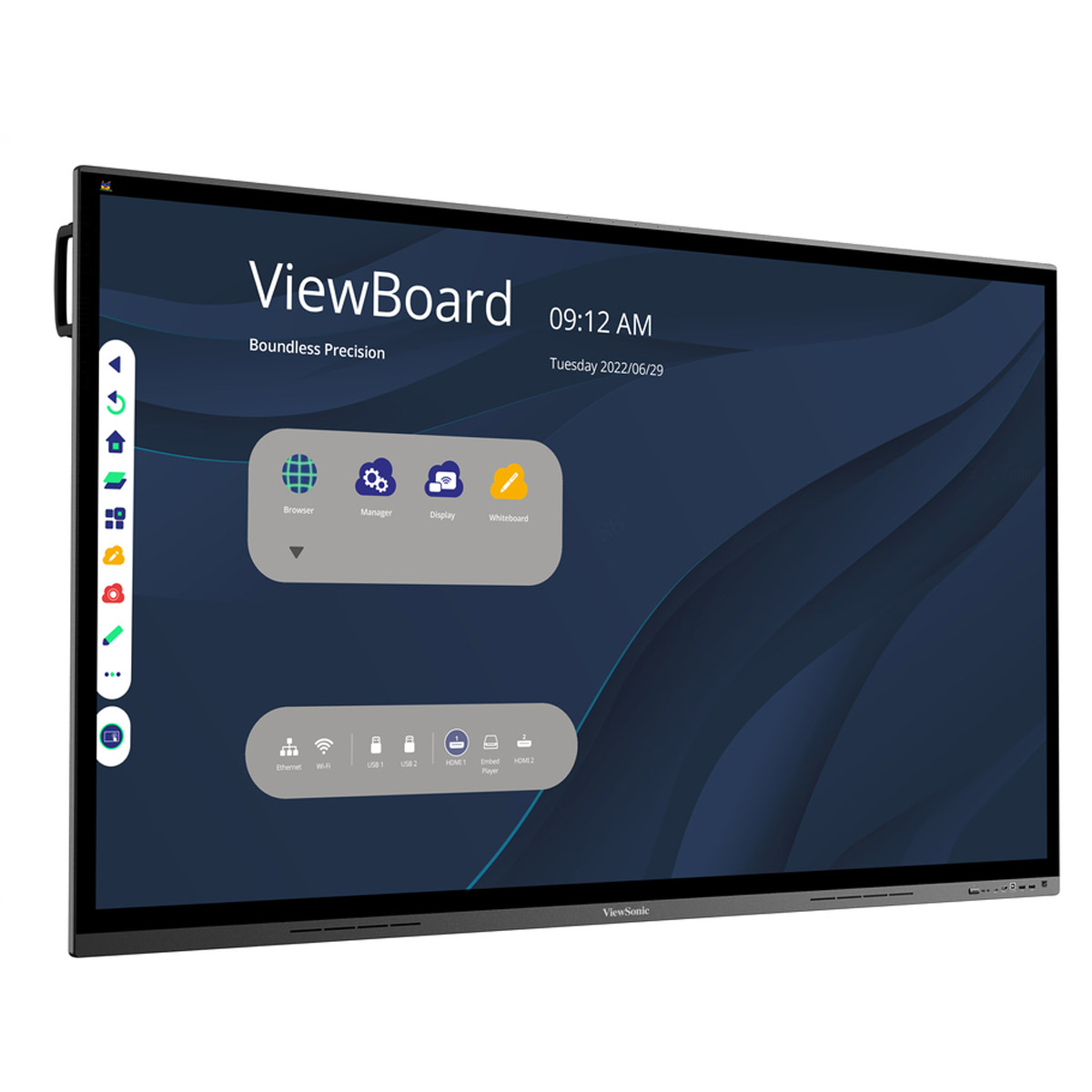 Viewsonic ViewBoard IFP8662, 86'' (218cm) 4K Interaktives Display Premium-Konferenzlösung
