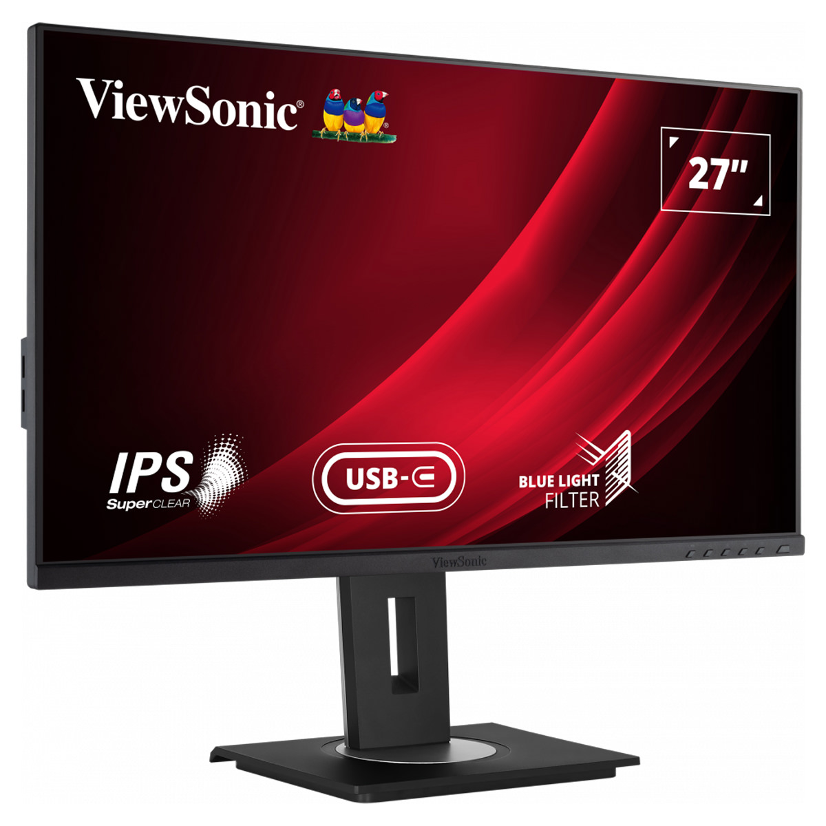 ViewSonic Ergonomic VG2755-2K 27'' (69cm) Business Monitor mit fortschrittlicher Ergonomie