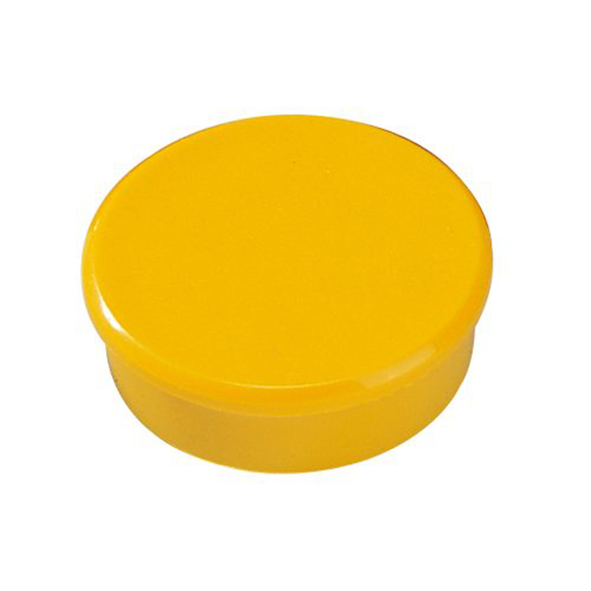 Dahle Starker Haft-Magnet 38 mm gelb, 2 Stück im Blister 