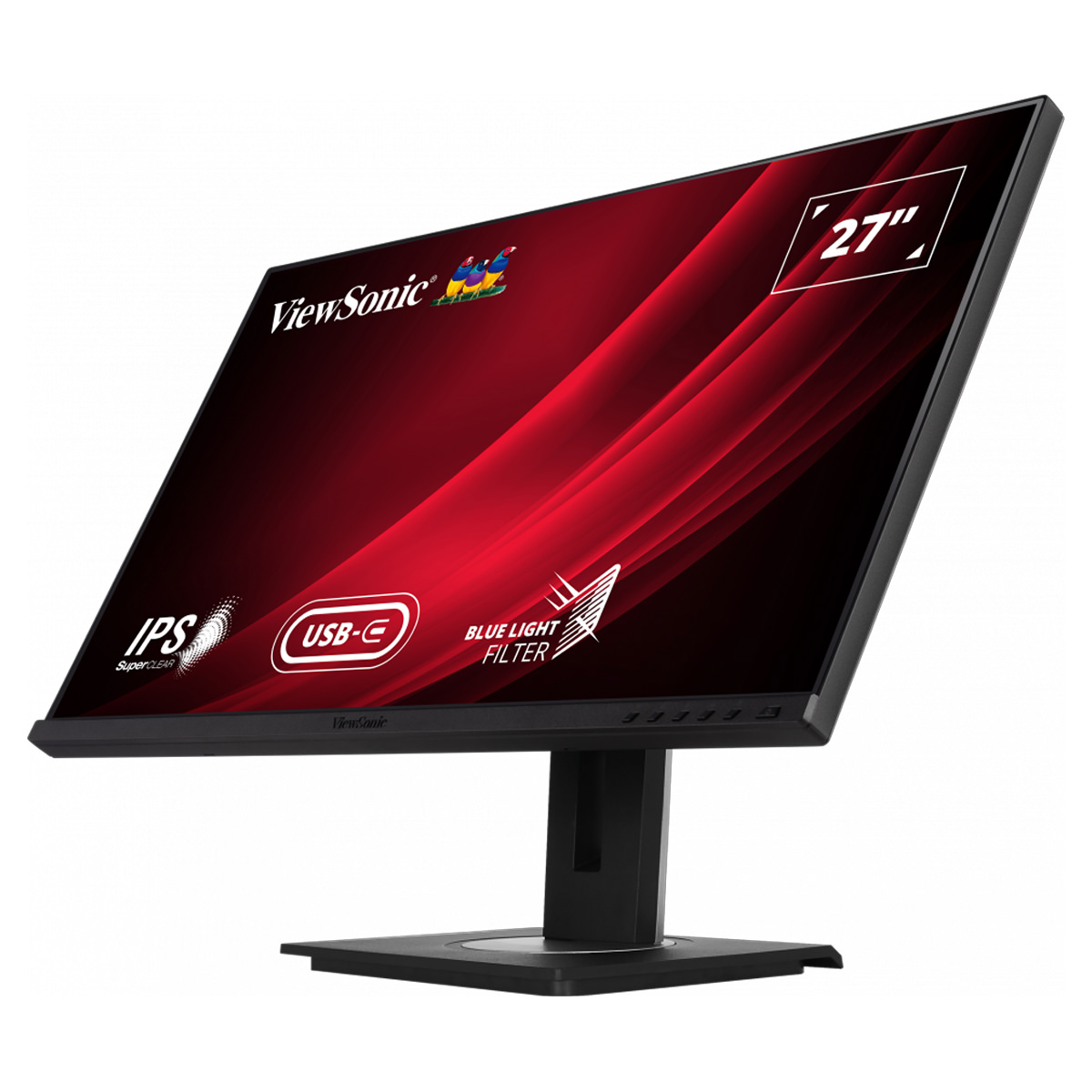 ViewSonic Ergonomic VG2755-2K 27'' (69cm) Business Monitor mit fortschrittlicher Ergonomie