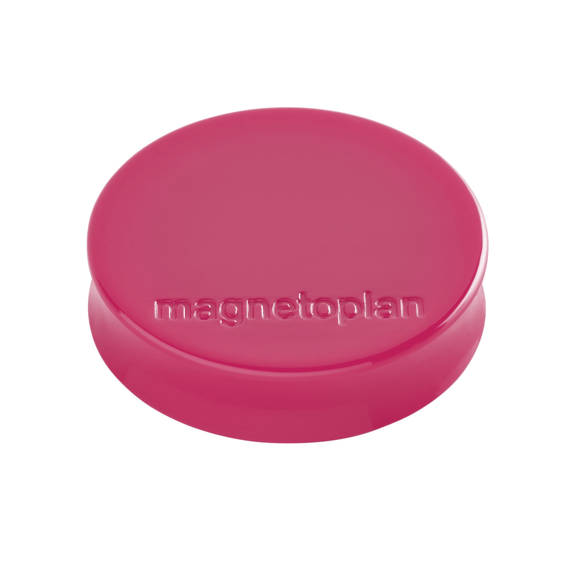 Magnetoplan 1664018 Ergo-Magnete medium, 10 Stück pink