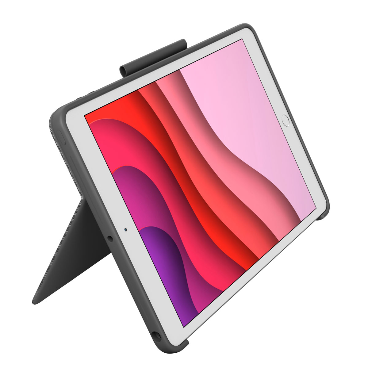 Logitech Combo Touch Folie Schutzhülle inkl. Tastatur für iPad 10.2'' (7. / 8. / 9. Generation)