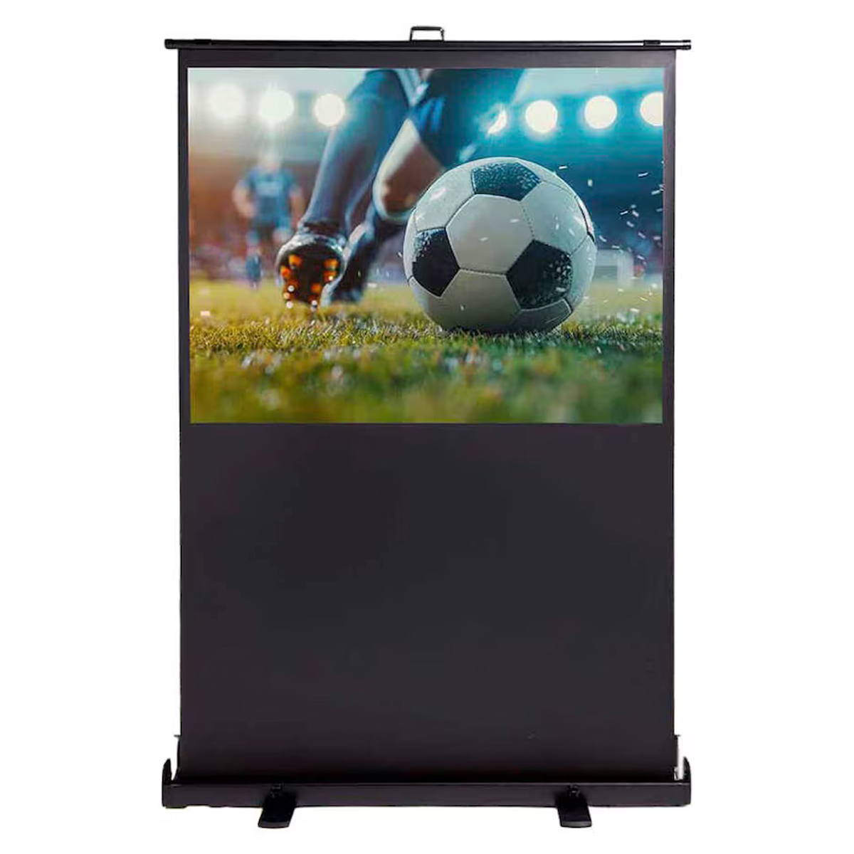 Magnetoplan mobile Pull-Up Bodenleinwand 16:9, 1940 x 1090 mm 