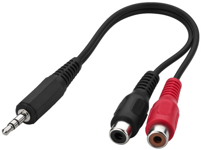 MONACOR ACA-1535 Stereo-Audio/Video-Kabeladapter