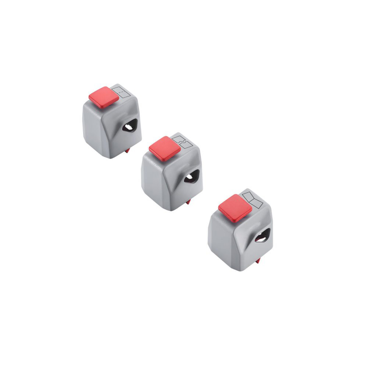 Dahle Creativ-Set 980, 3 Schneideköpfe für Modell 507, 3.Generation 