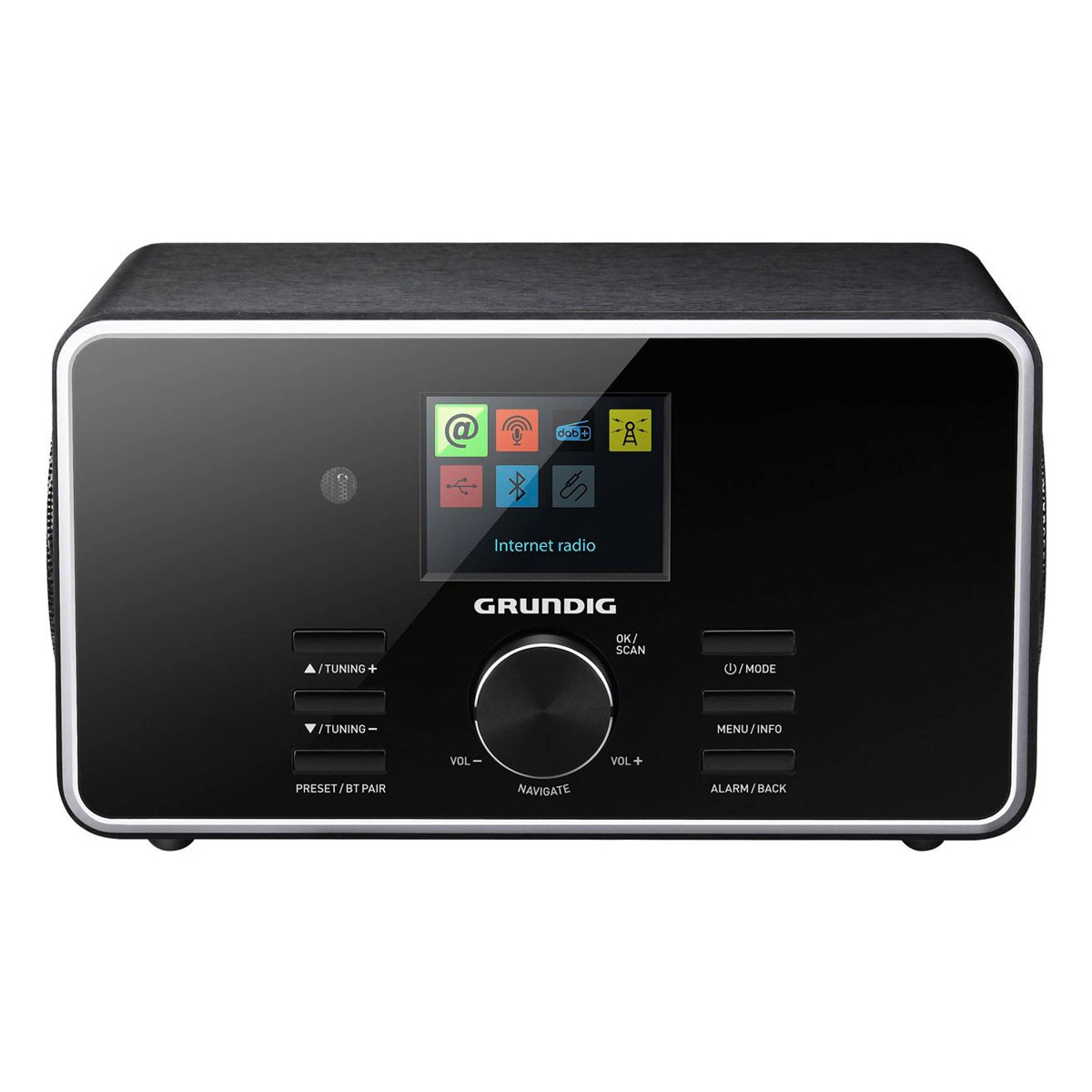 Grundig DTR 5000 X Black Premium Radio, 2 x 7 Watt