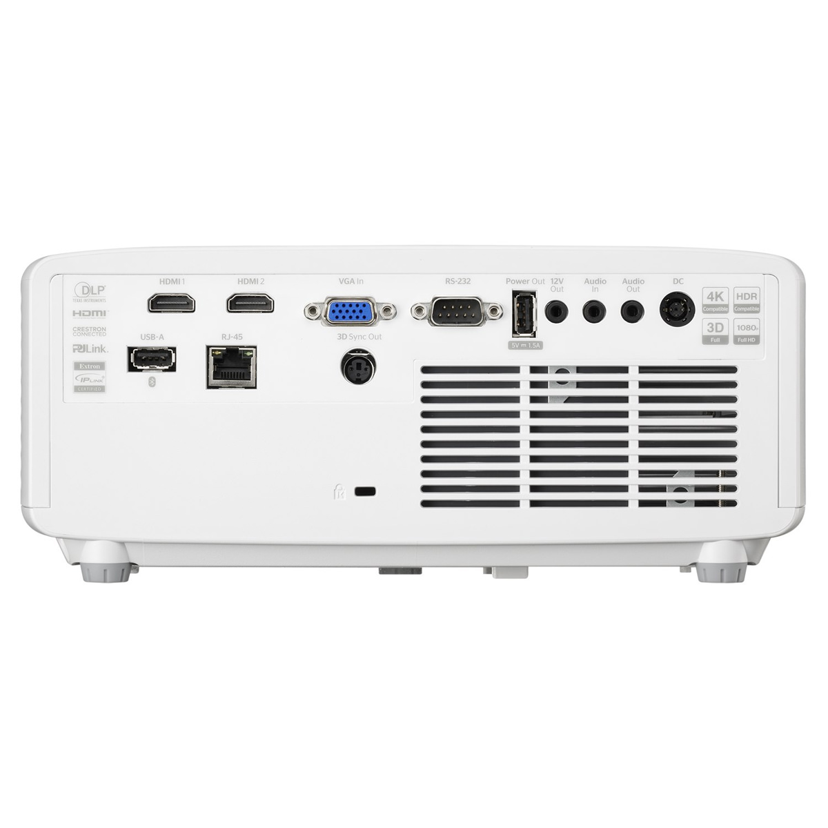 Optoma ZK431ST 4K UHD Laser Projektor, 4100 lm, 24/7 Betrieb geeignet 