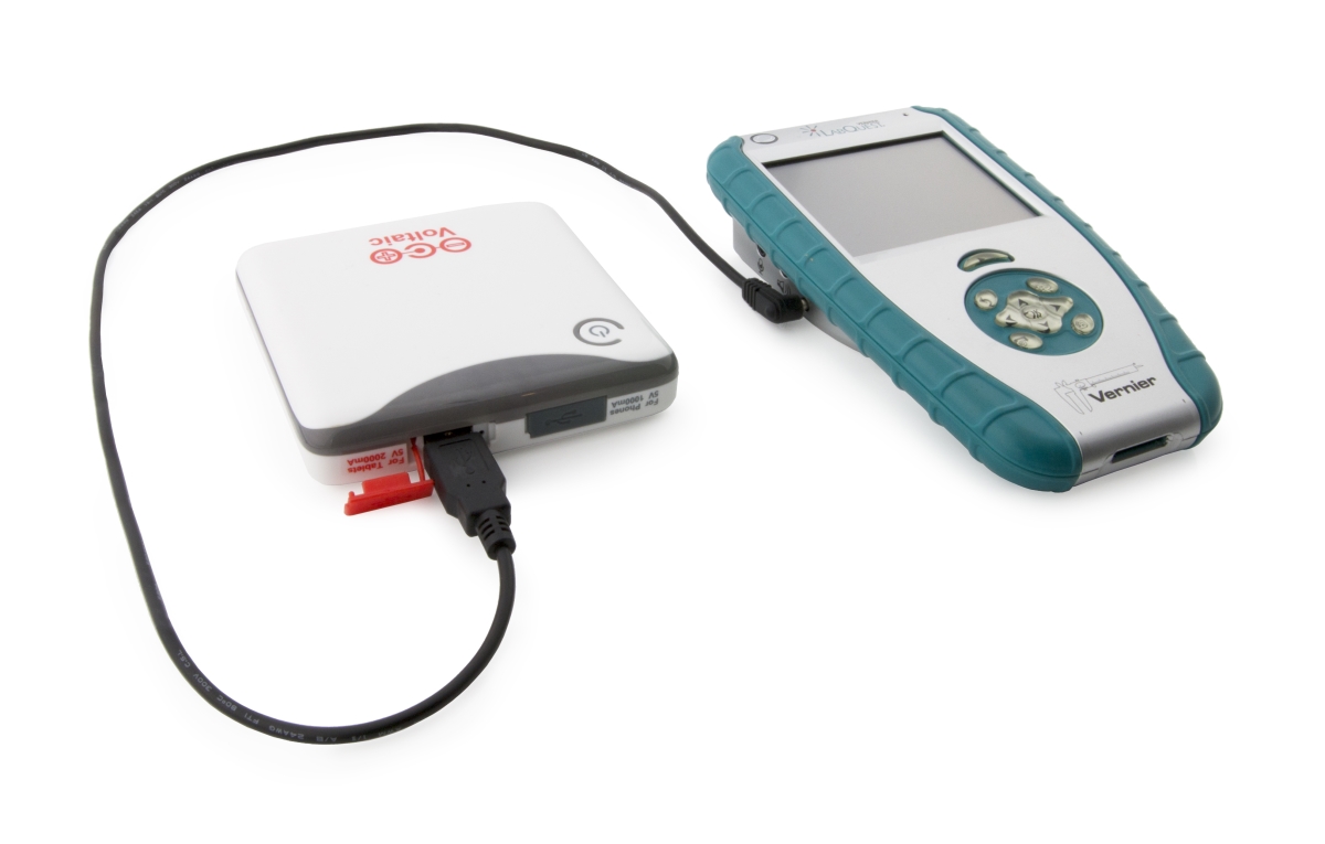 Vernier Externer Akkuzum (LQ-BOOST2) zum Anschluss an Vernier LabQuest 2 und anderen Datenloggern 10.600mAh/Lithium-Polymer-Akku/5,5V
