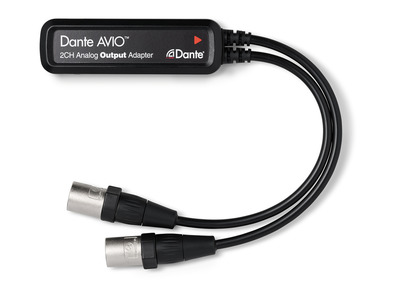 AUDINATE ADP-DAO-0X2 Dante®-AVIO-Analog-Output-Adapter