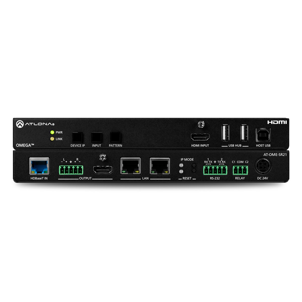 Atlona AT-OME-SR21 HDBaseT/HDMI Switcher 2 X 1 