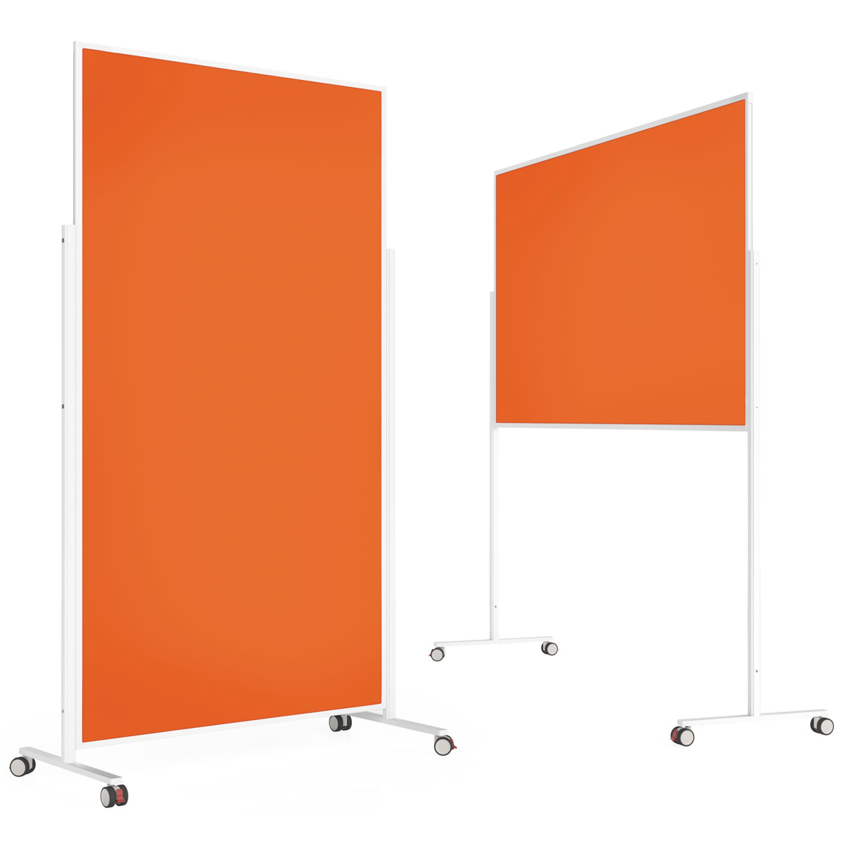 Magnetoplan 1181144 Design-Moderationstafel orange 180 x 100cm