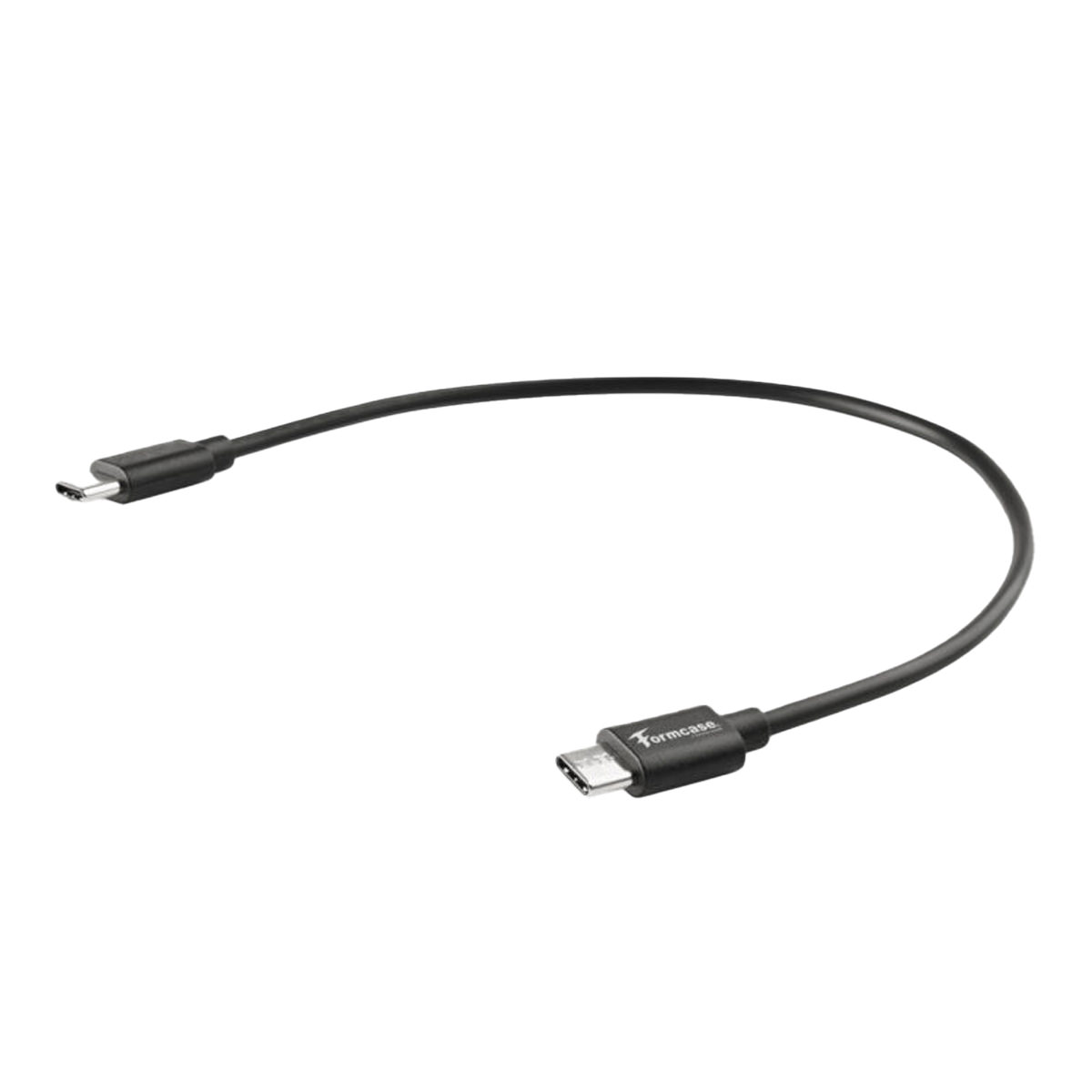 Formcase USB-C auf USB-C Kabel 0,3m schwarz 60W 