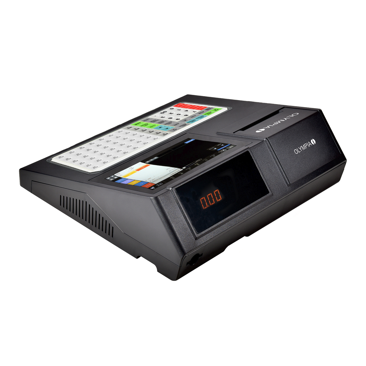 Olympia K 200 Plus Registrierkasse ohne TSE-Lizenz, Android 11, 50 Bediener, 7''Touchdisplay 