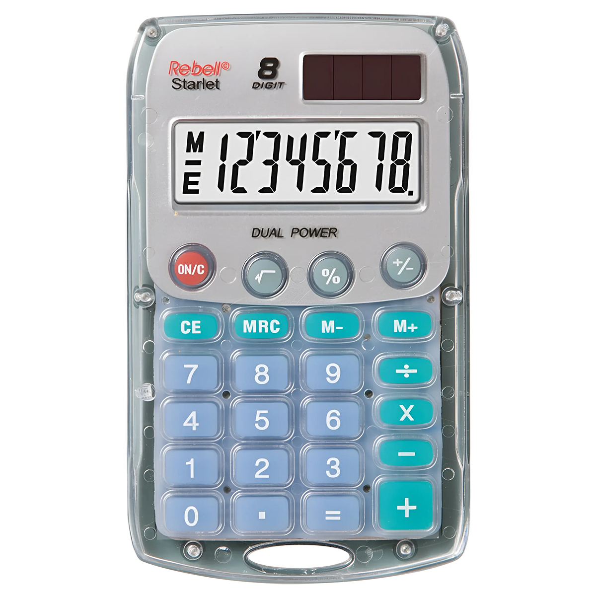 Rebell Starlet Taschenrechner in transparent 