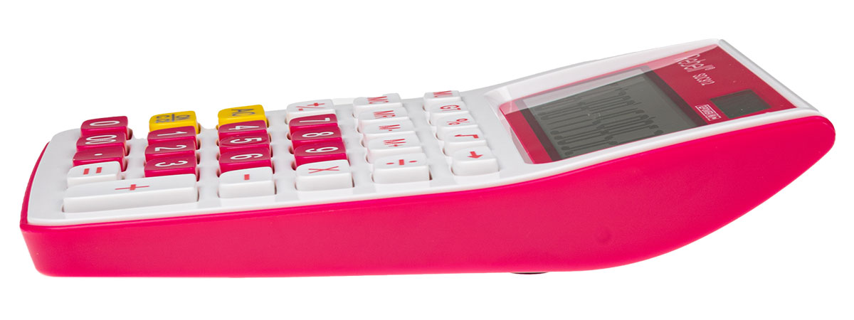 Rebell SDC 912+ Taschenrechner in pink 