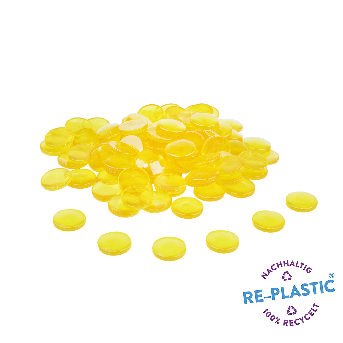 Wissner Muggelstein gelb 100 Stück 