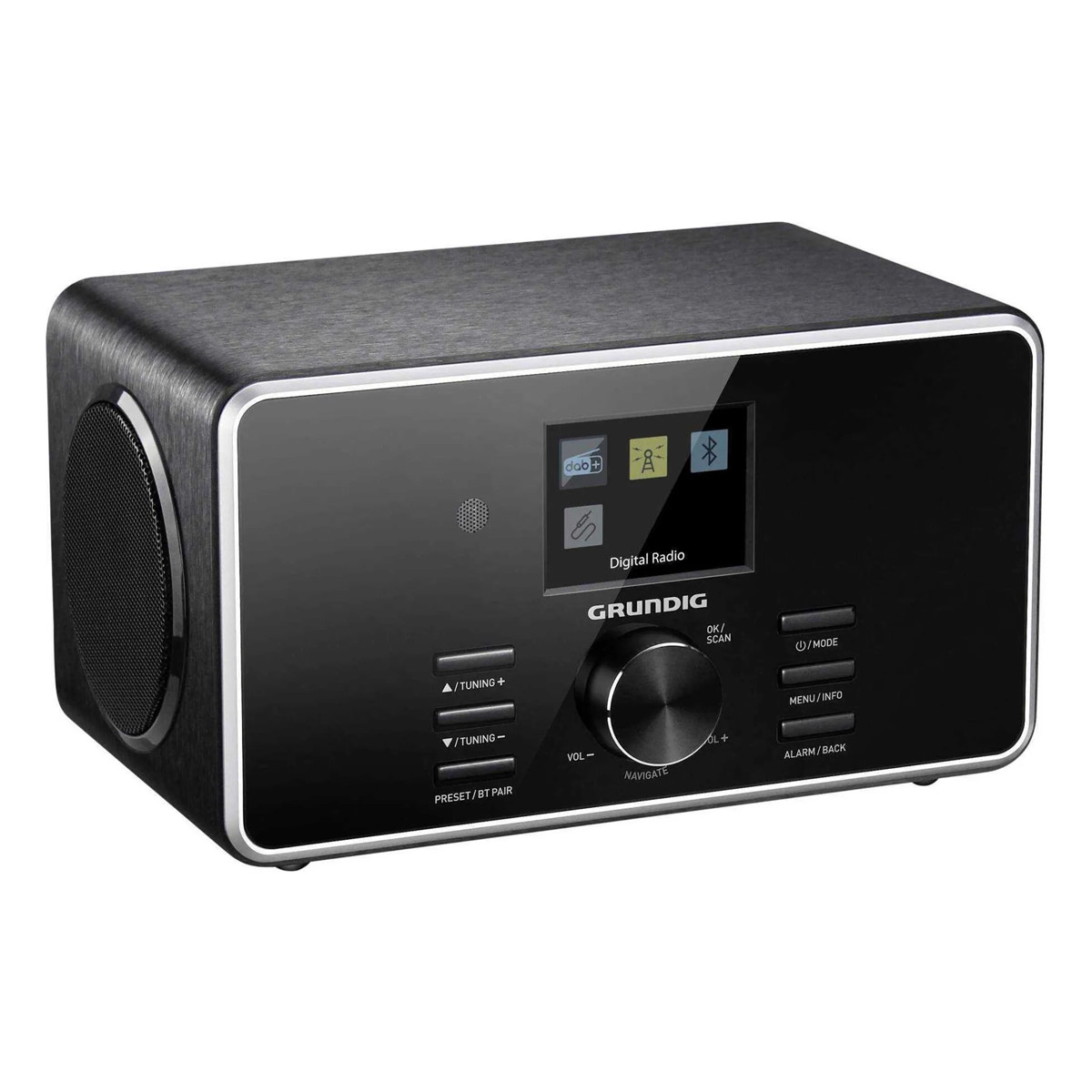 Grundig DTR 4500 2.0 BT DAB+ Premium Radio mit USB, 2 x 5 Watt