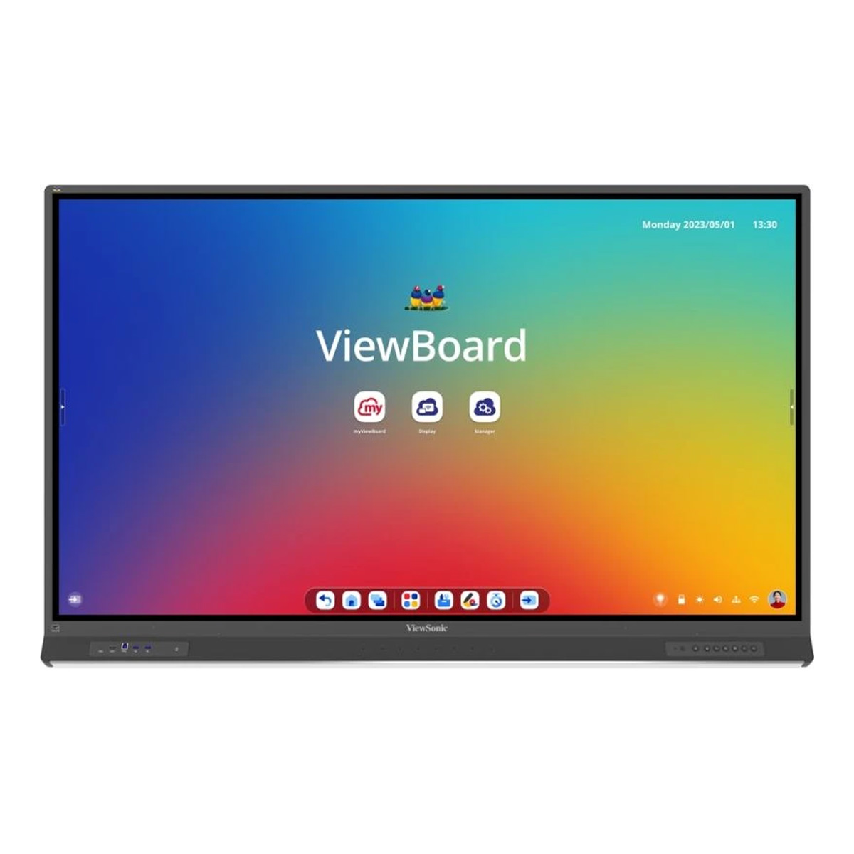 ViewSonic IFP6553, 65'' (165cm) 4K-Display, Interaktives ViewBoard® Octa-Core-CPU, 8 GB RAM,  8 GB
