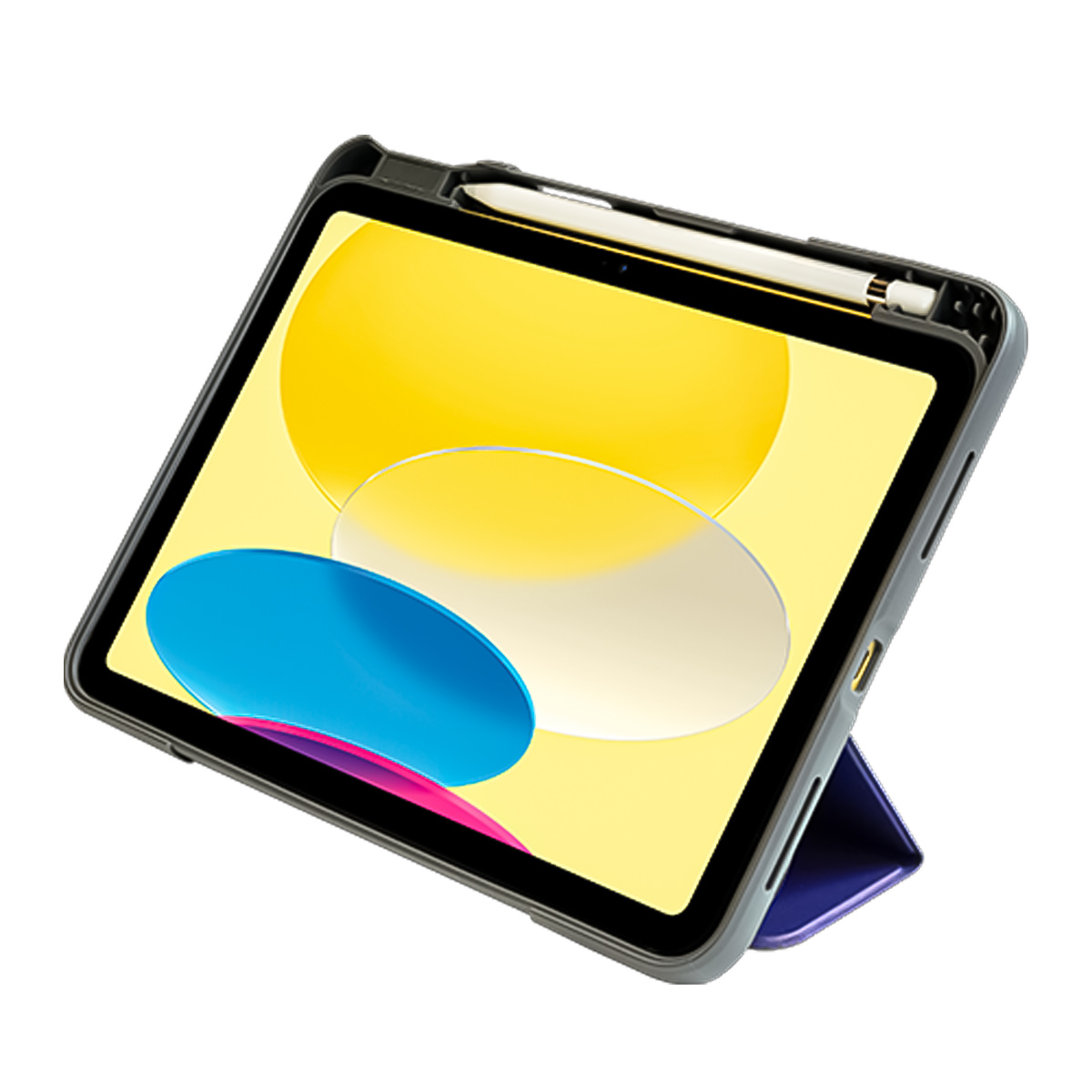 SHOCKGUARD The Ultra Folio Case royalblau für Apple iPad A16 & iPad 10. Generation