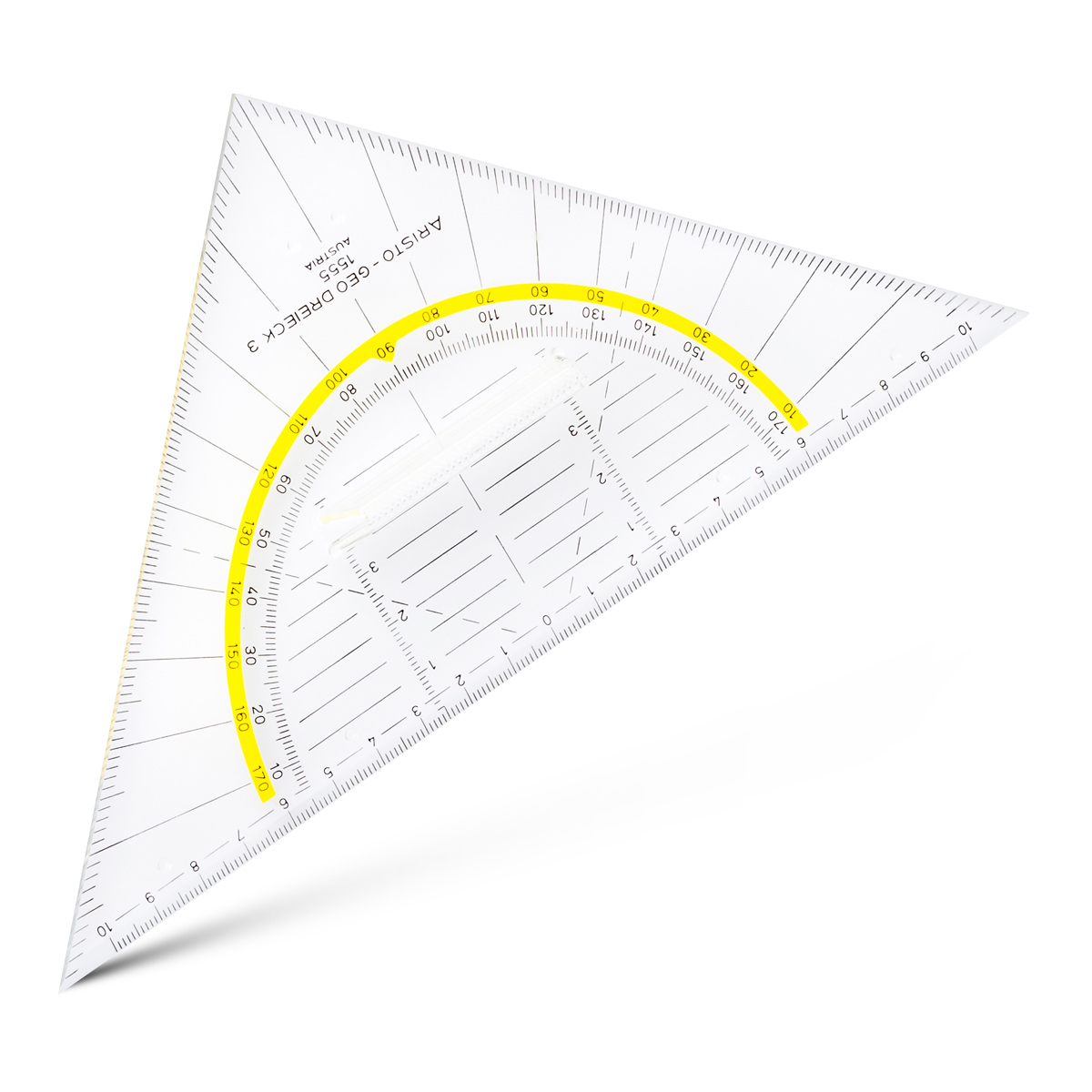Aristo Geocover 22,5 cm mit Geodreieck AR1552/2 + Schutzhülle Motiv Basic 