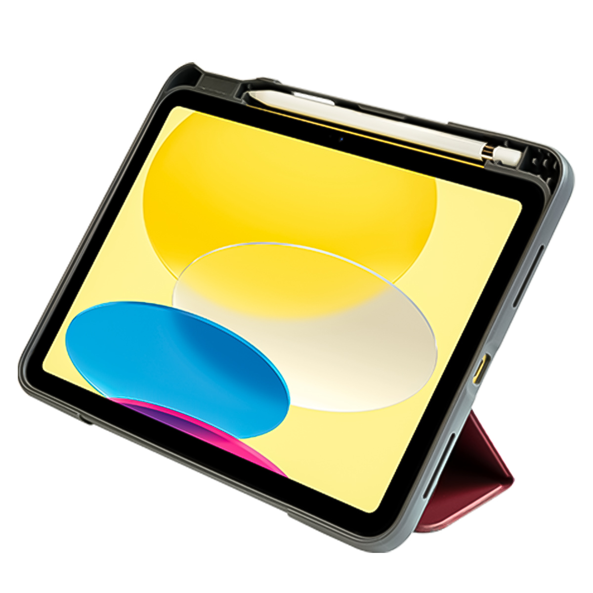 SHOCKGUARD The Ultra Folio Case beere für Apple iPad A16 & iPad 10. Generation