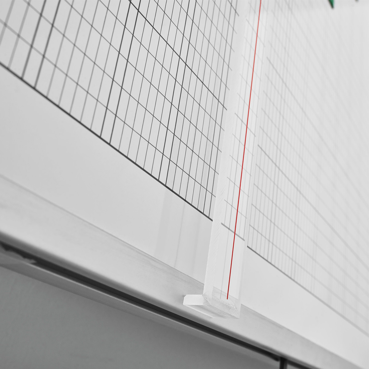 Magnetoplan 3707155 Aktivitäten- und Urlaubsplaner 200 x 75cm, 7 Tage, 60 Mitarbeiter