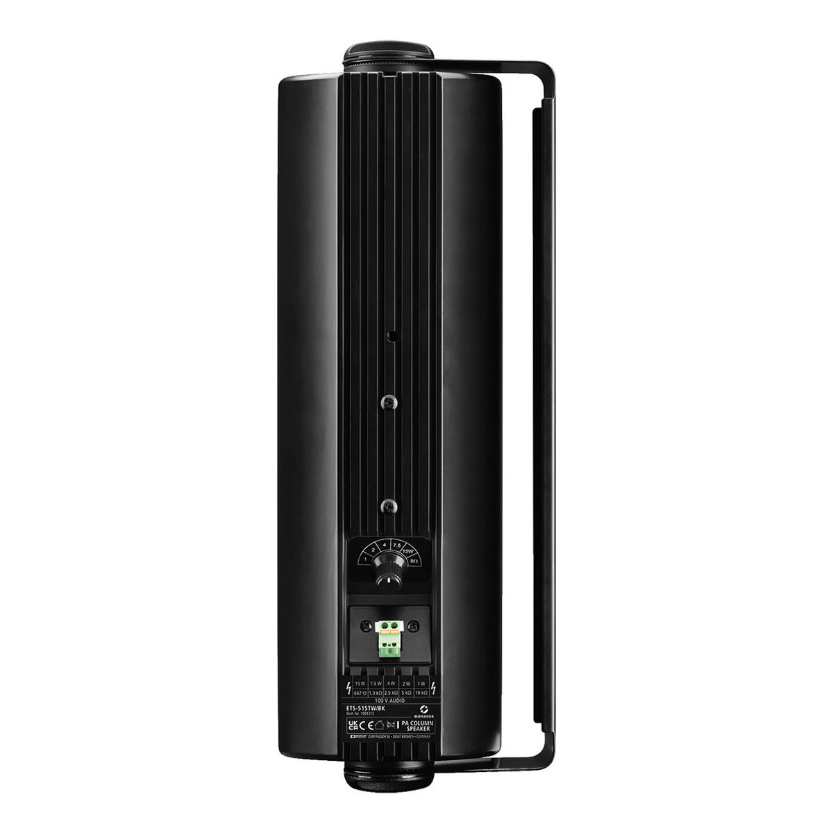 MONACOR ETS-515TW/BK ELA-Tonsäule