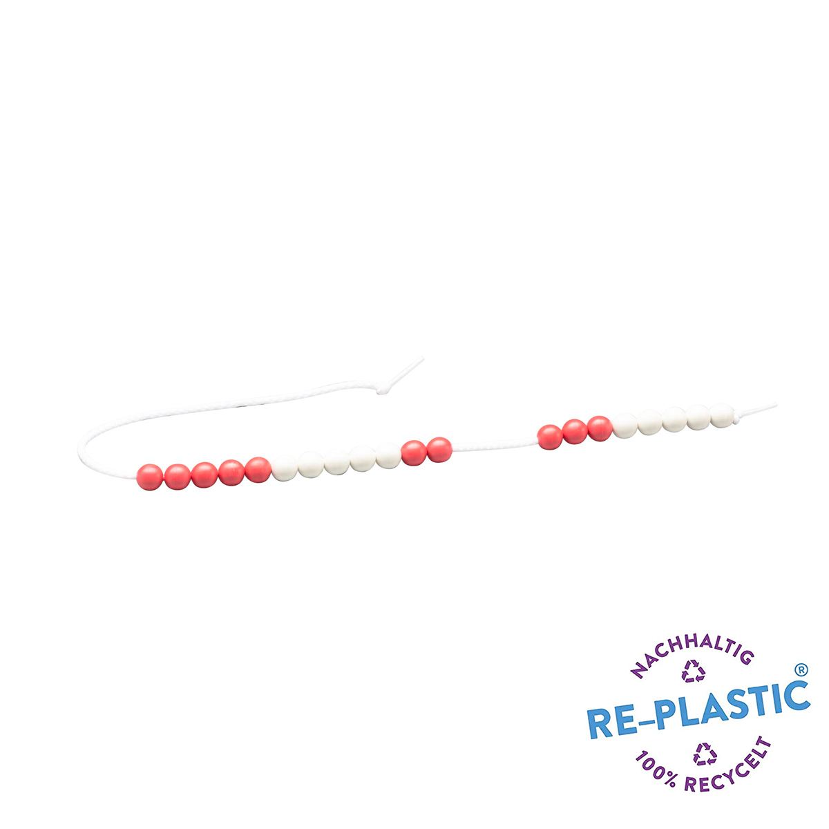 Wissner Rechenkette 20er Zahlenraum rot/weiß 