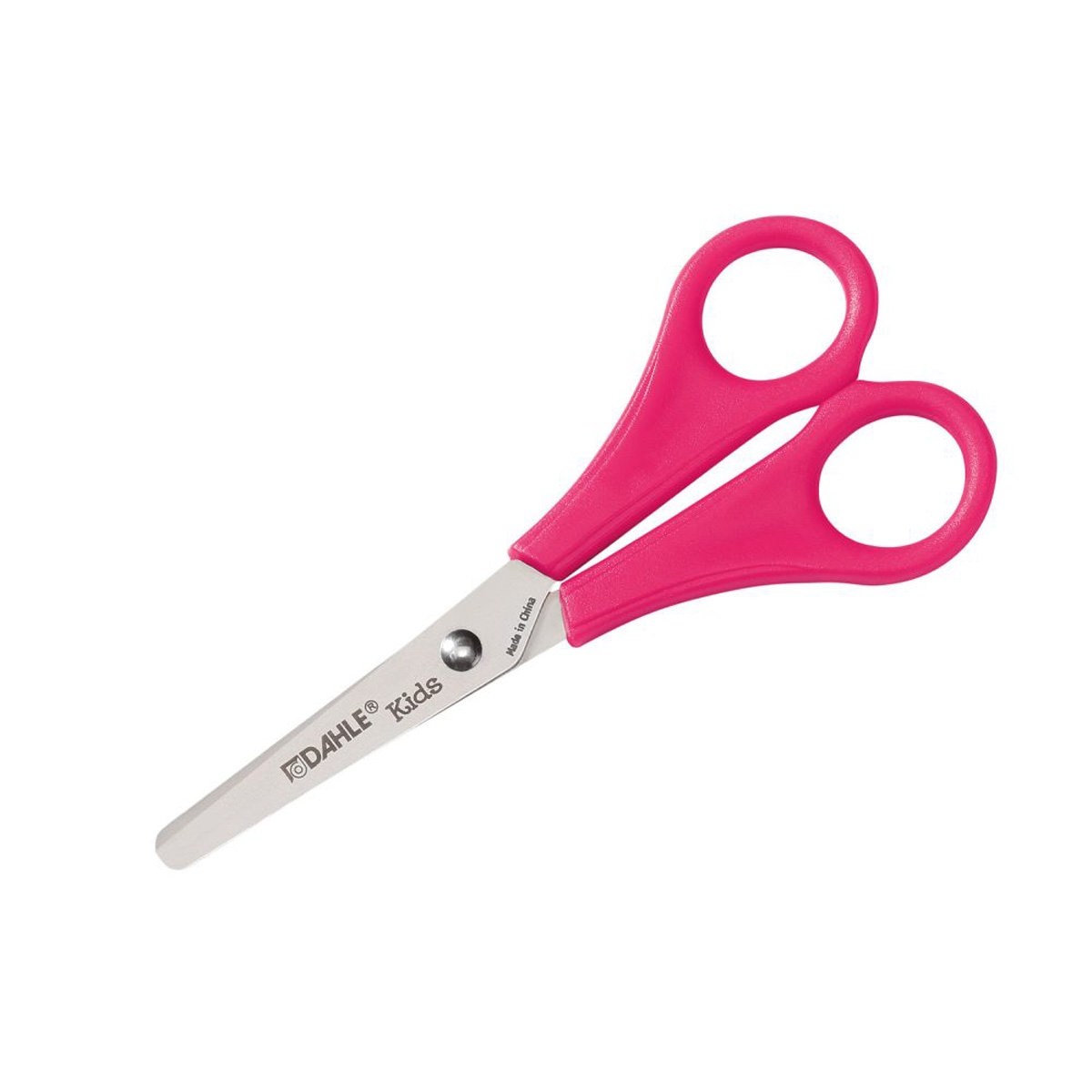 Dahle Kinderschere Kids rund 5 Zoll (13cm), pink, Rechtshänder 