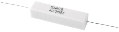 MONACOR LSR-47/20 Hochlast-Zementwiderstand, 4,7 Ω, 20 Watt