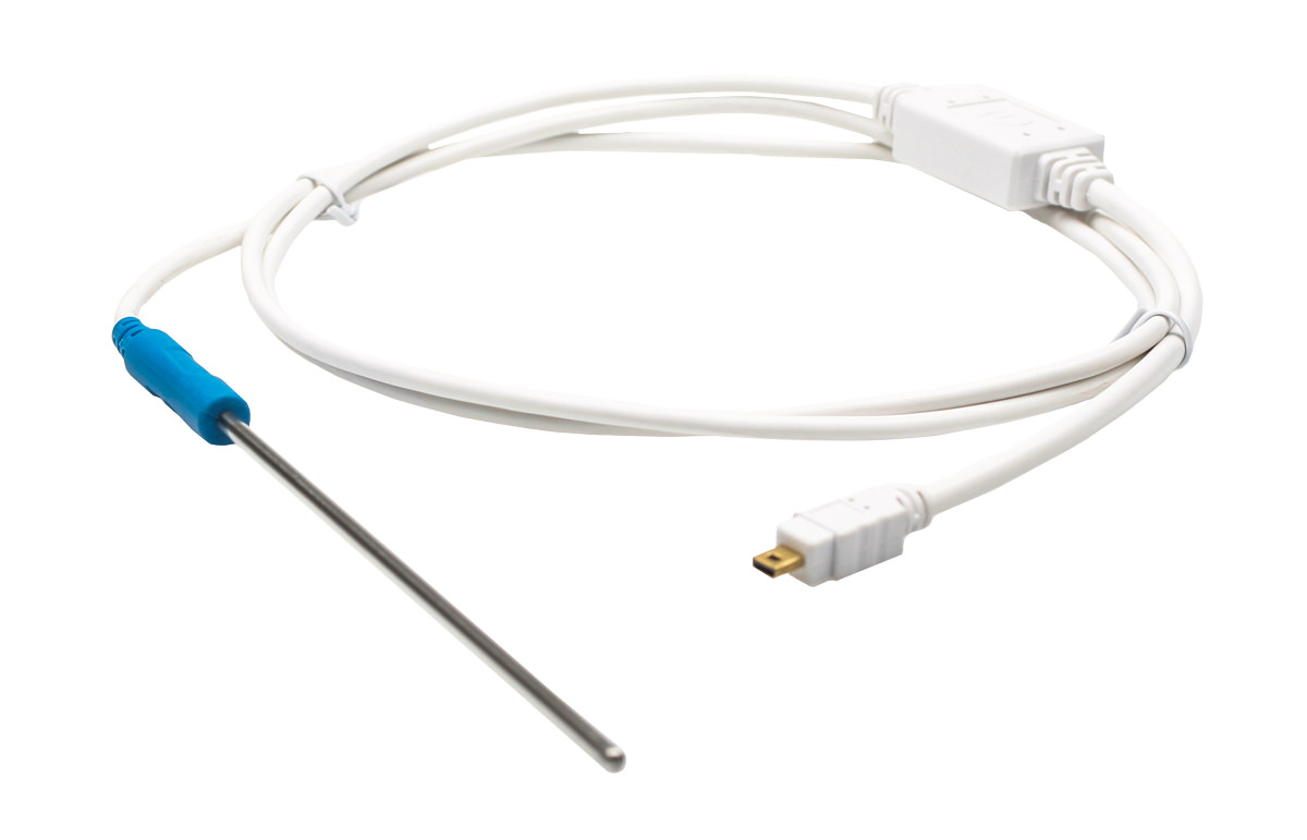 einstein™ ENTMP027 Temperatursensor PT-100, Messbereich -200 bis 400 °C, für einstein™ Tablet & LabMate™