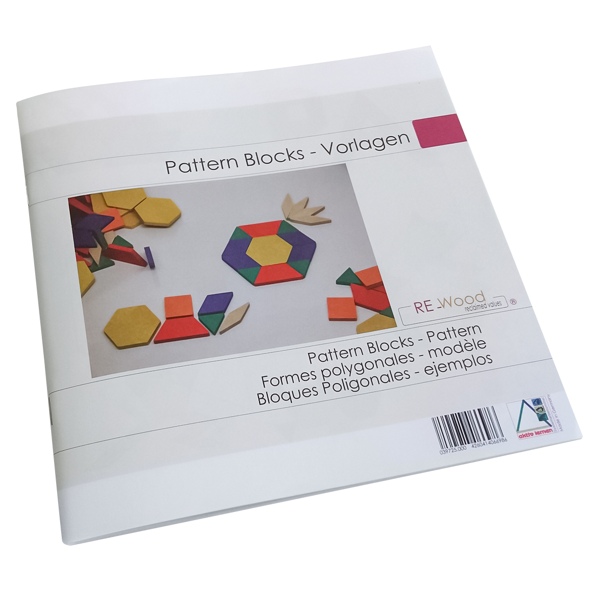 Wissner Vorlagen für Geometrische Legeplättchen Pattern Blocks 