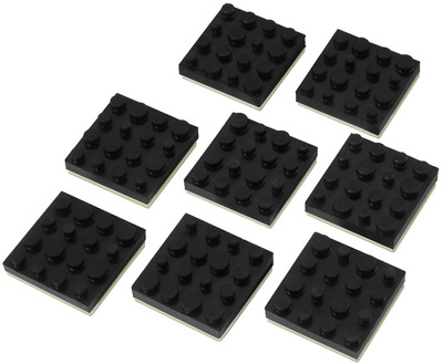 MONACOR LAV-8 Gummifüße, 8 Stück
