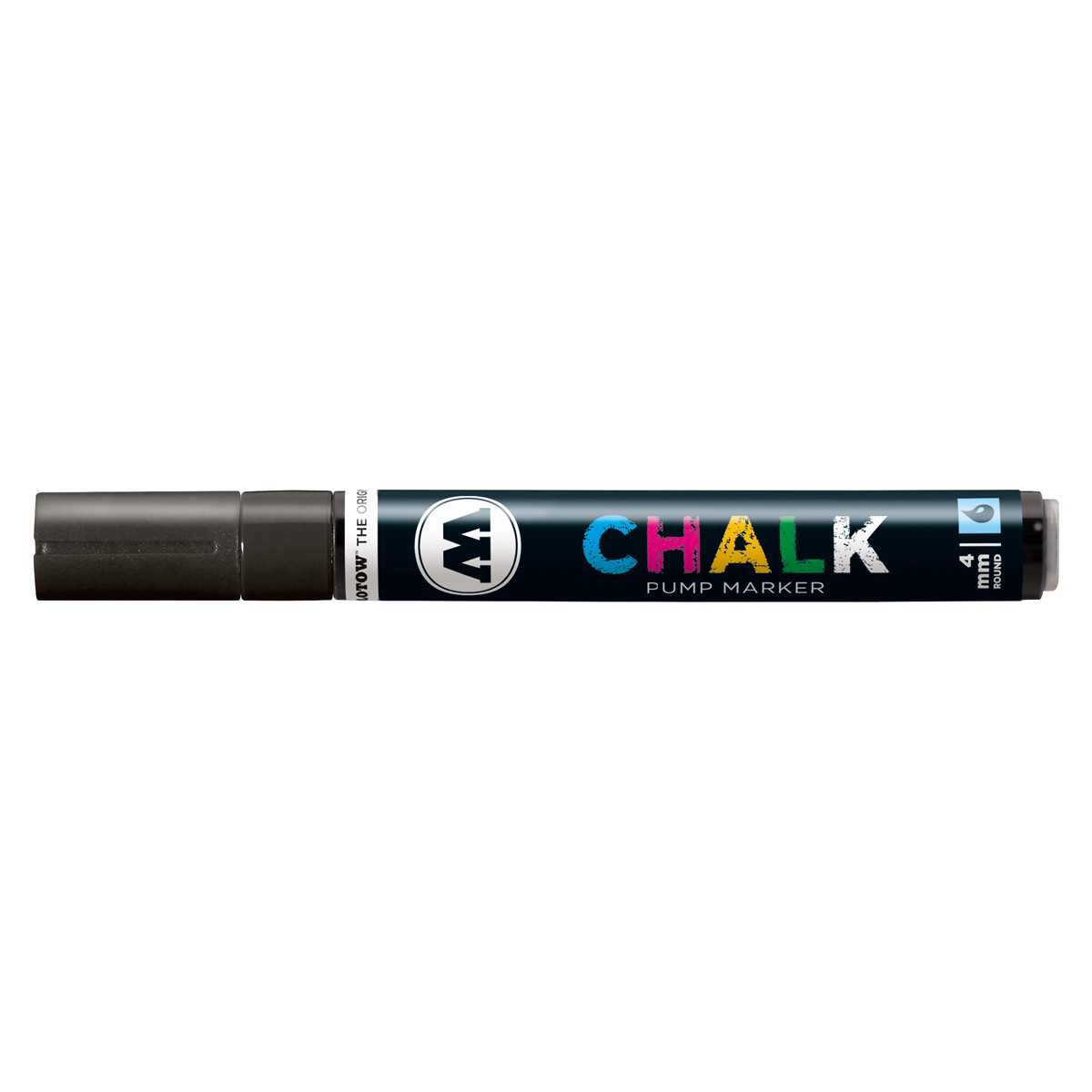 Molotow Kreidemarker CHALK 4 mm, Nr. 004, schwarz 