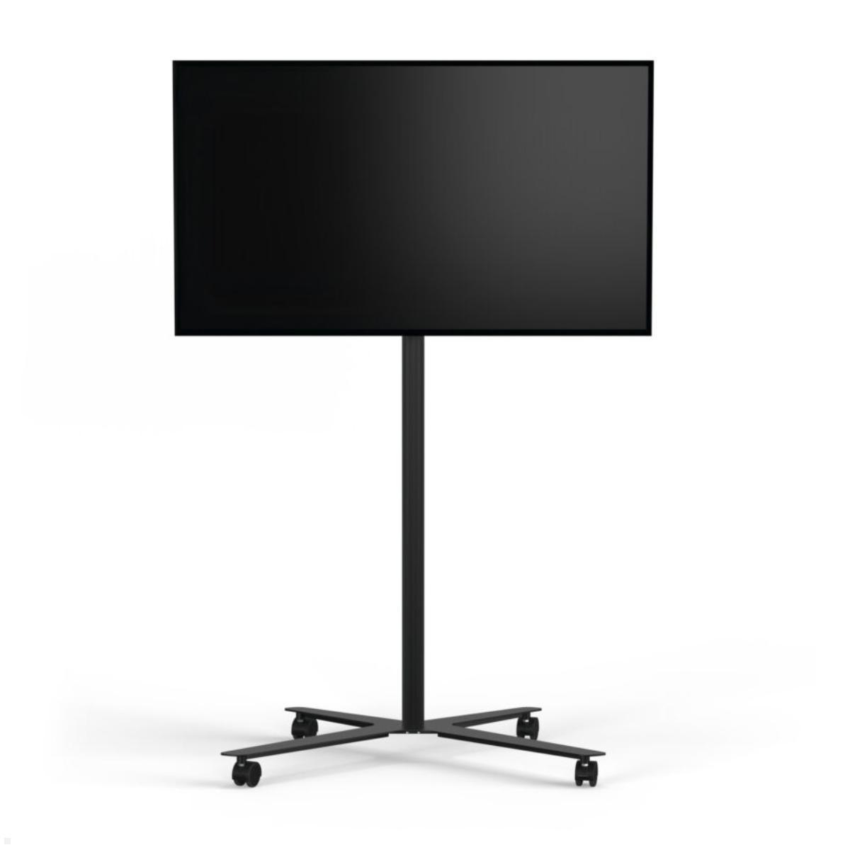 SMS Displayhalterung, für Displays bis 50'', 1800 mm Höhe, 25 kg Tragkraft, schwarz 