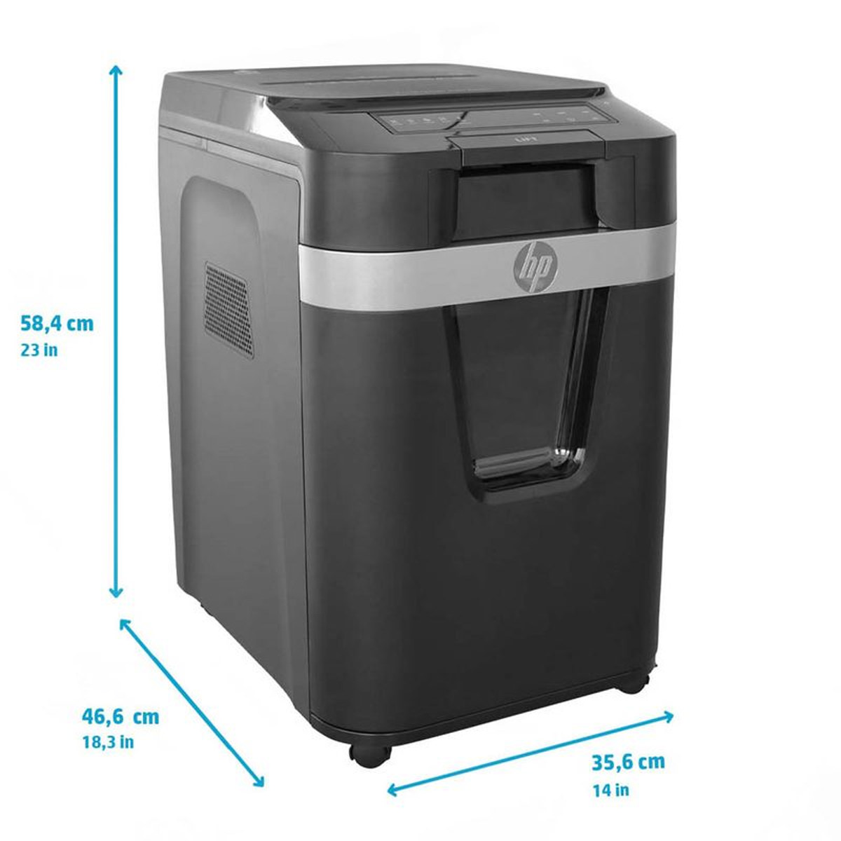 HP Aktenvernichter Pro Shredder Auto 200CC 