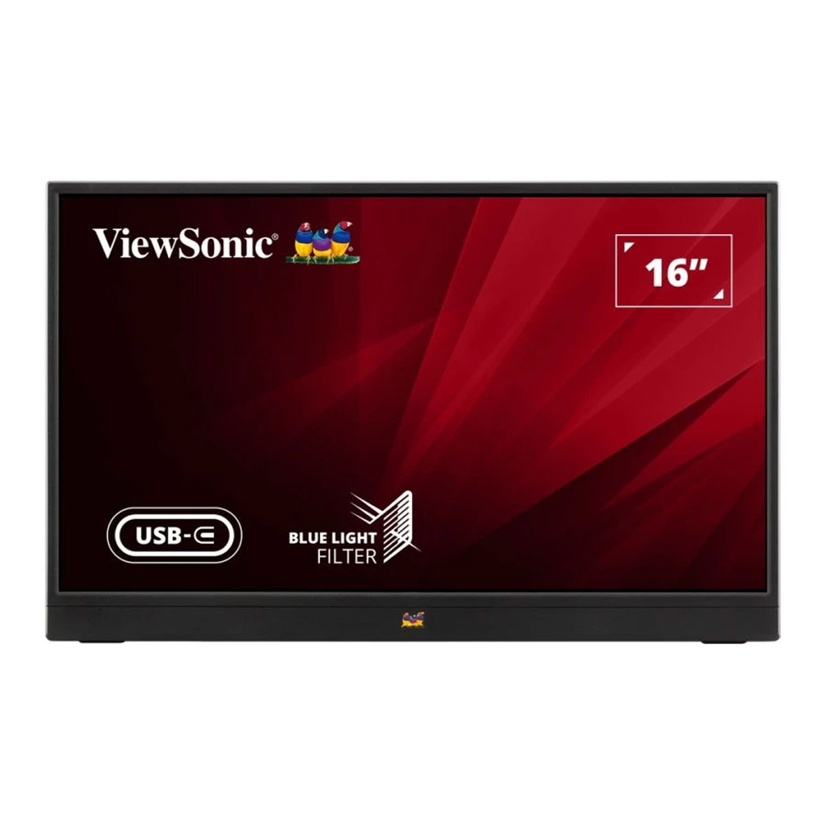 ViewSonic VA1655, 16'' (41cm) USB-C Leichter Tragbarer Monitor 