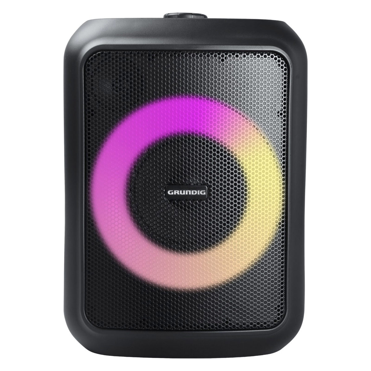 Grundig PartyHit Speaker MP3/USB-Player, Bluetooth V5.0, 90 Watt, Akku 12h, RGB-Effekte, spritzwassergeschützt