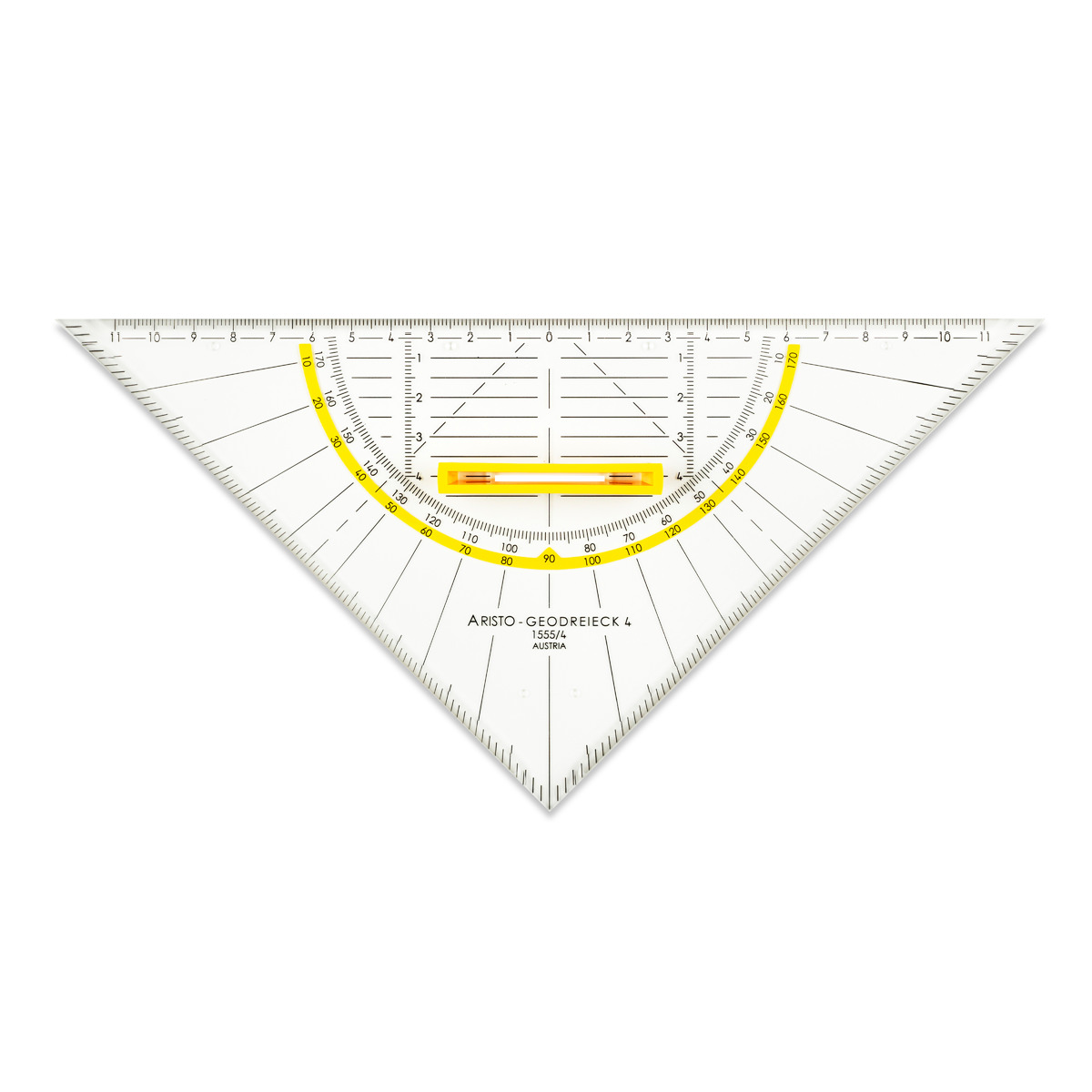 Aristo Geocover 25 cm mit Geodreieck AR1555/4 + Schutzhülle Motiv Basic 