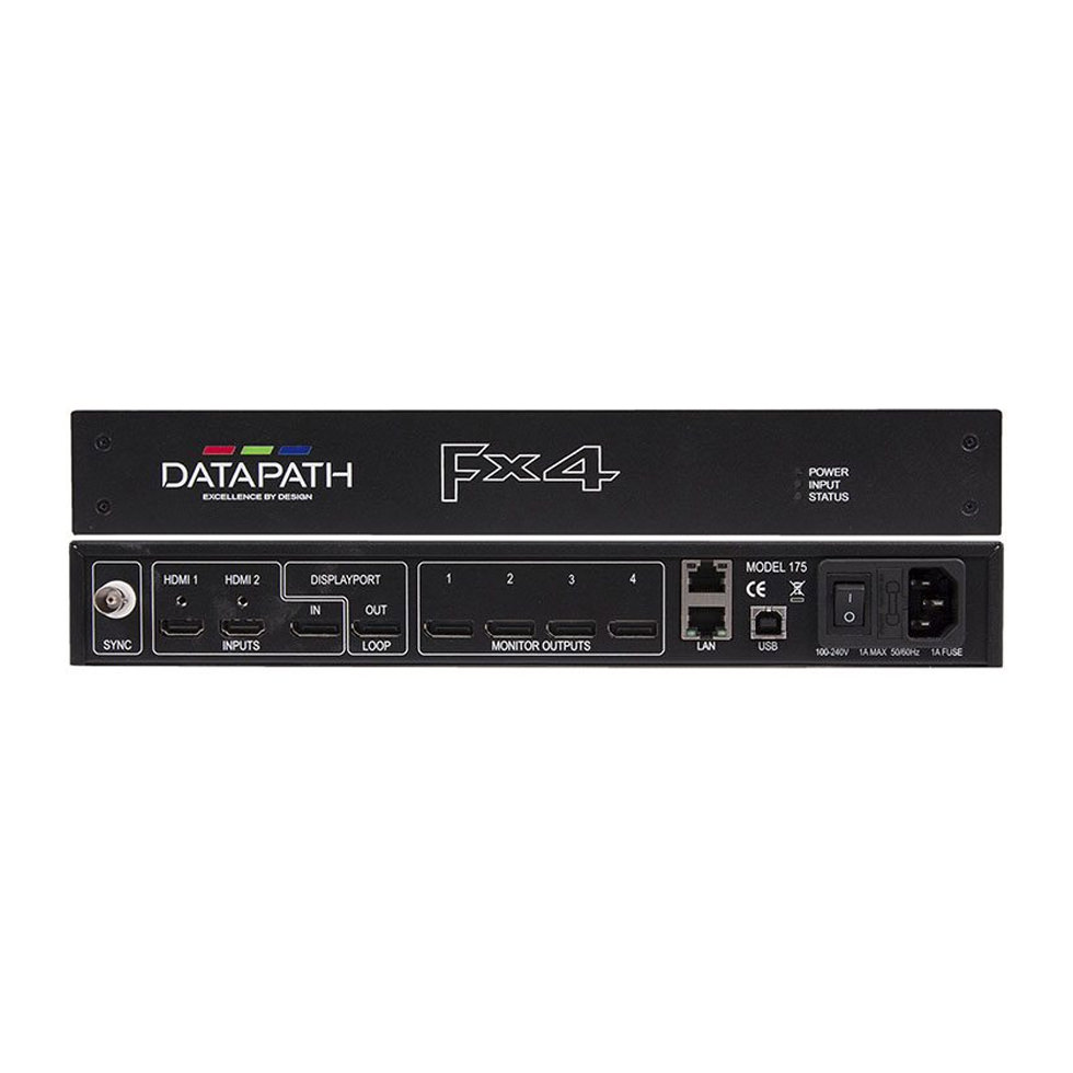 Datapath Fx4/DVideowall Controller, DP Out 
