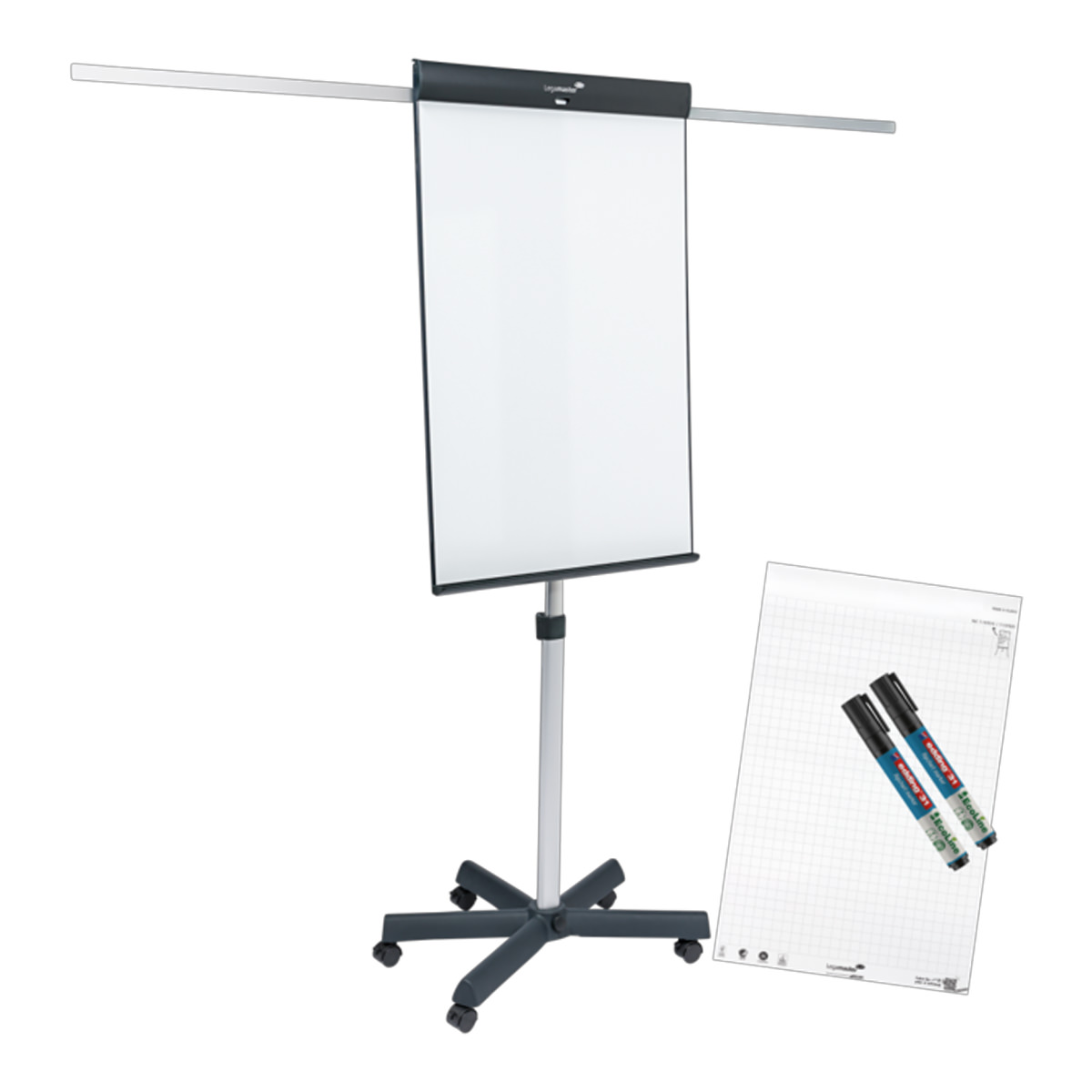 Legamaster 7-153310 mobiles Flipchart SKETCH PRO, Sternfuß