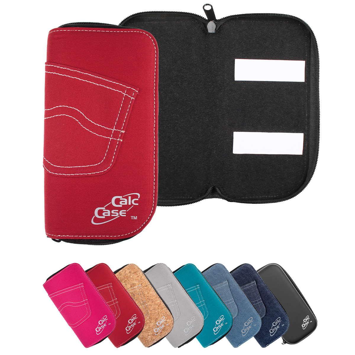 Casio FX-810 DE CW Schulrechner mit Schutztasche rot 