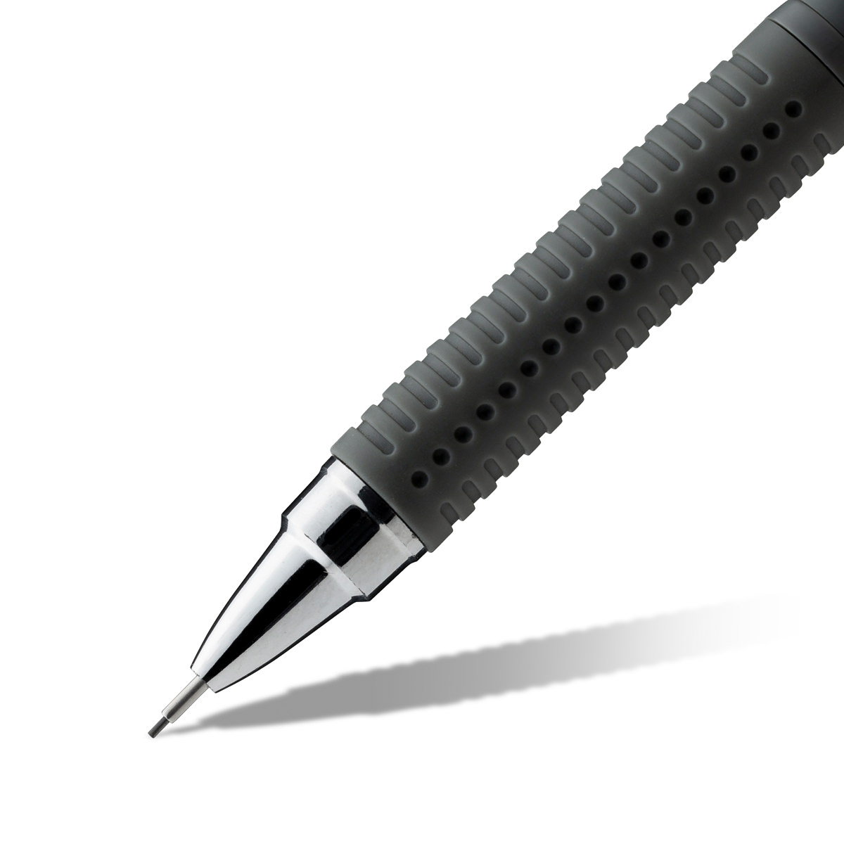 Aristo Feinminenstift Mat Series, grau, 0,5 mm, mit Gummigriffzone, Metallclip 
