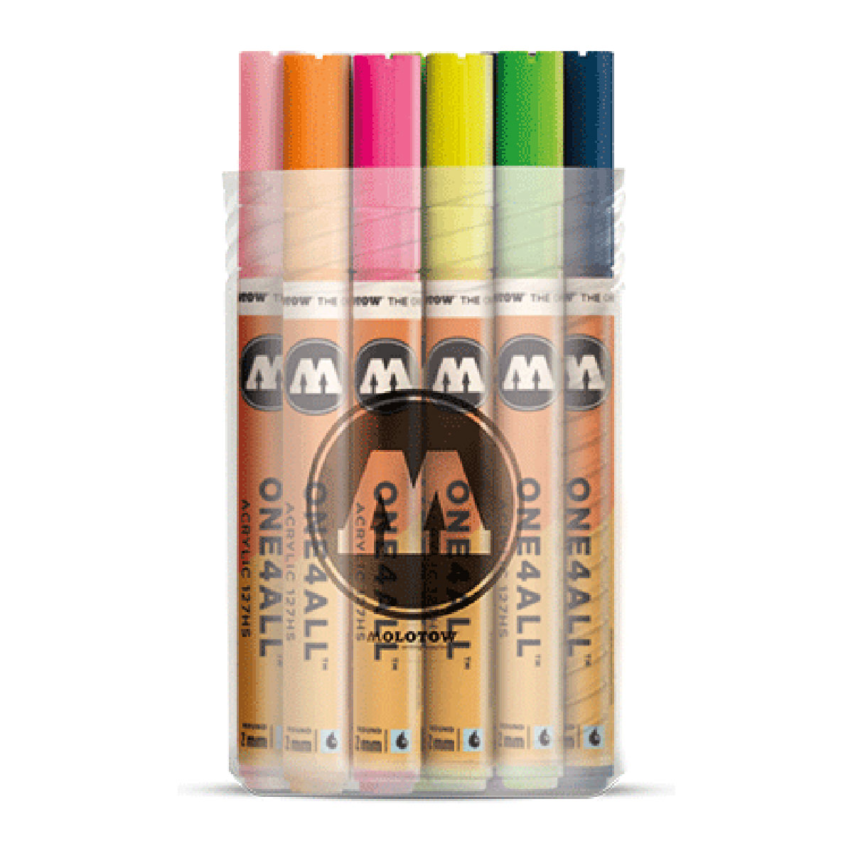 Molotow Acrylmarker ONE4ALL ACRYLIC 127HS 20er Dose, Main Kit II, sortiert  Molotow Acrylmarker ONE4ALL ACRYLIC 127HS 20er Dose, Main Kit II, sortiert