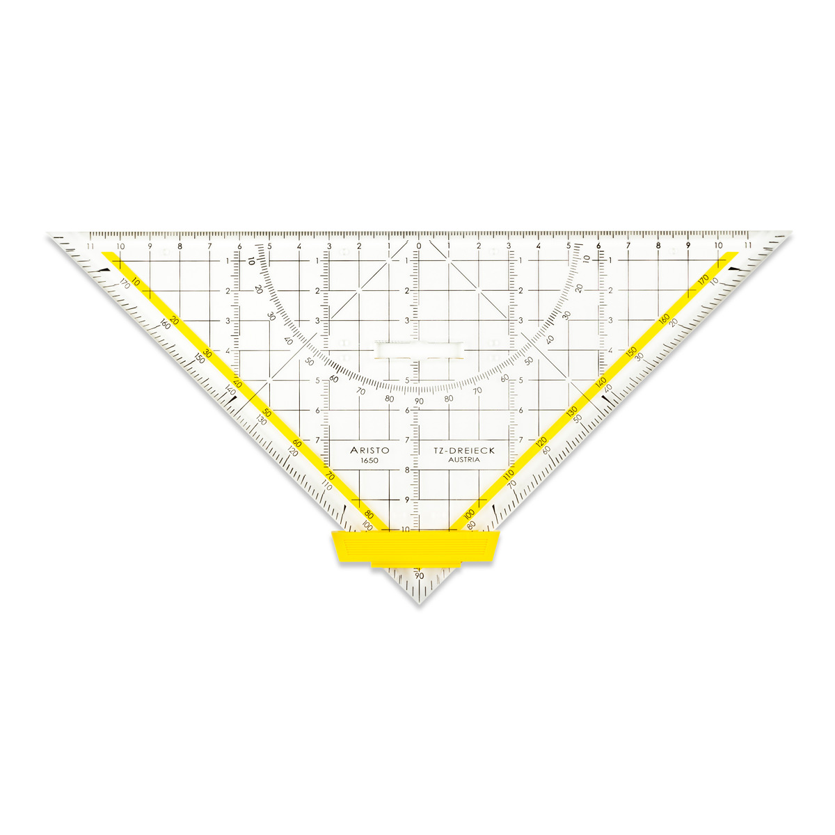 Aristo Geocover 25 cm mit TZ-Dreieck AR1650/4 + Schutzhülle Motiv Basic 