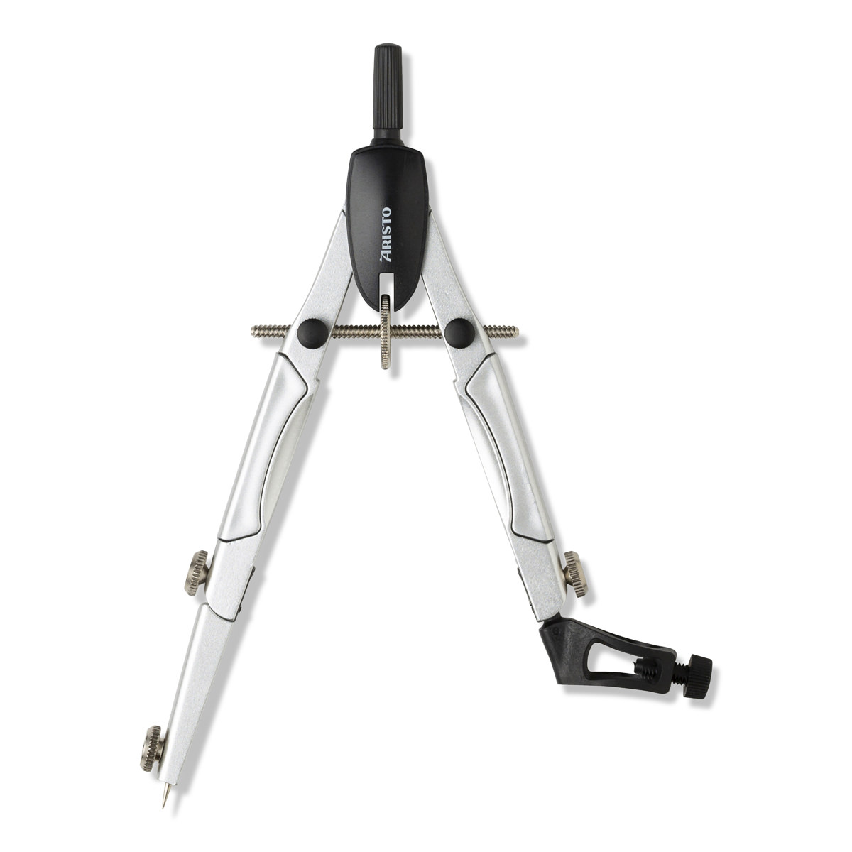 Aristo Studio Schnellverstellzirkel Set Adapter, Verlängerunsstange, Minen 
