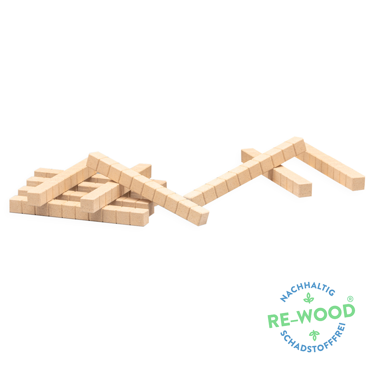 Wissner Dienes Zehnerstäbe naturfarben 10 Stück 