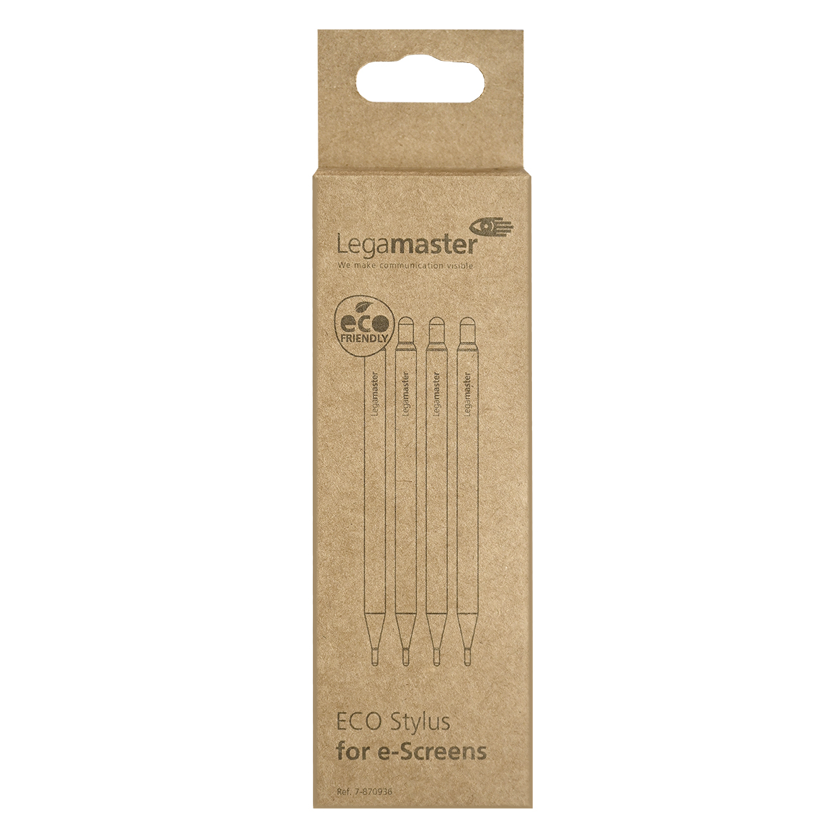 Legamaster 7-870936 ECO Stylus 4 Stück 