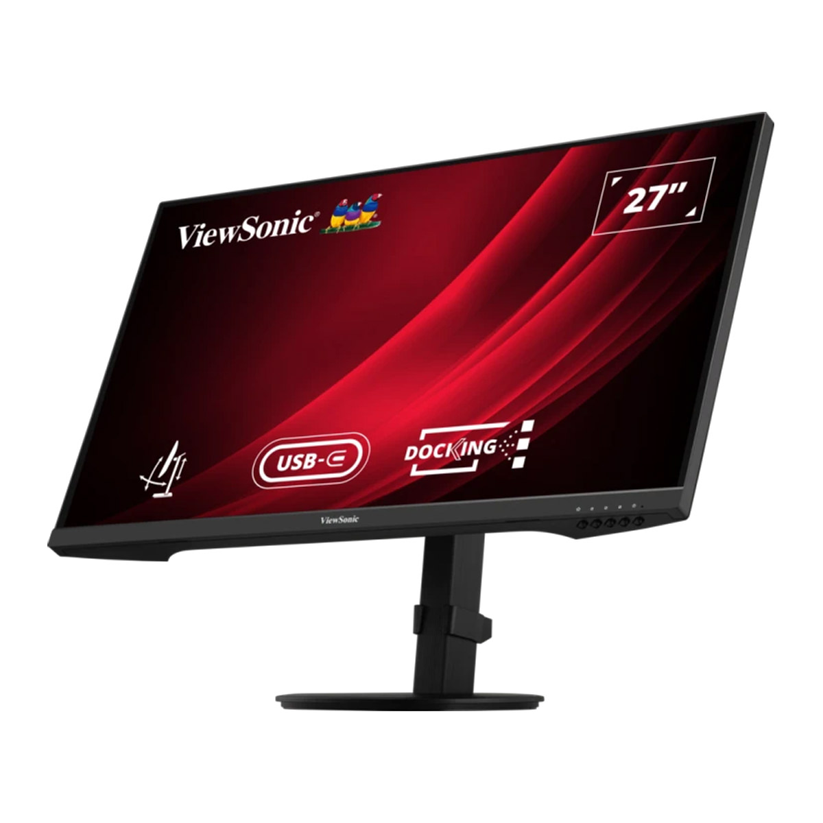 ViewSonic VG2709U-2K, 27'' (69cm) QHD Monitor mit 100Hz USB-C-Docking, 2 integrierte Lautsprecher
