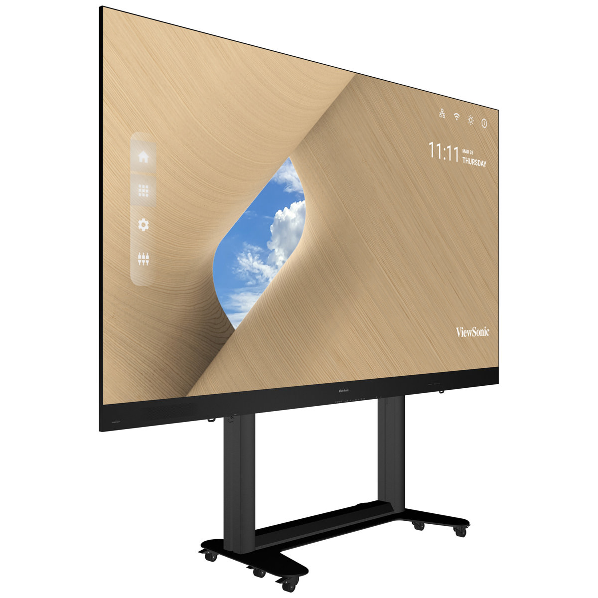 ViewSonic LDS135-153 faltbares All-in-One 135'' LED-Display mit mobilen Flightcase für einfachen Transport